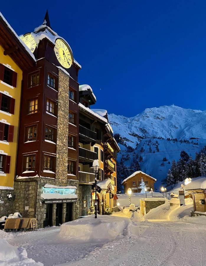 Spacious Ski-In Ski-Out Apartment 4-6 Pax, 161 Sources De Marie Arc 1950 Les Arcs  Esterno foto